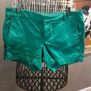 Banana Republic green shorts